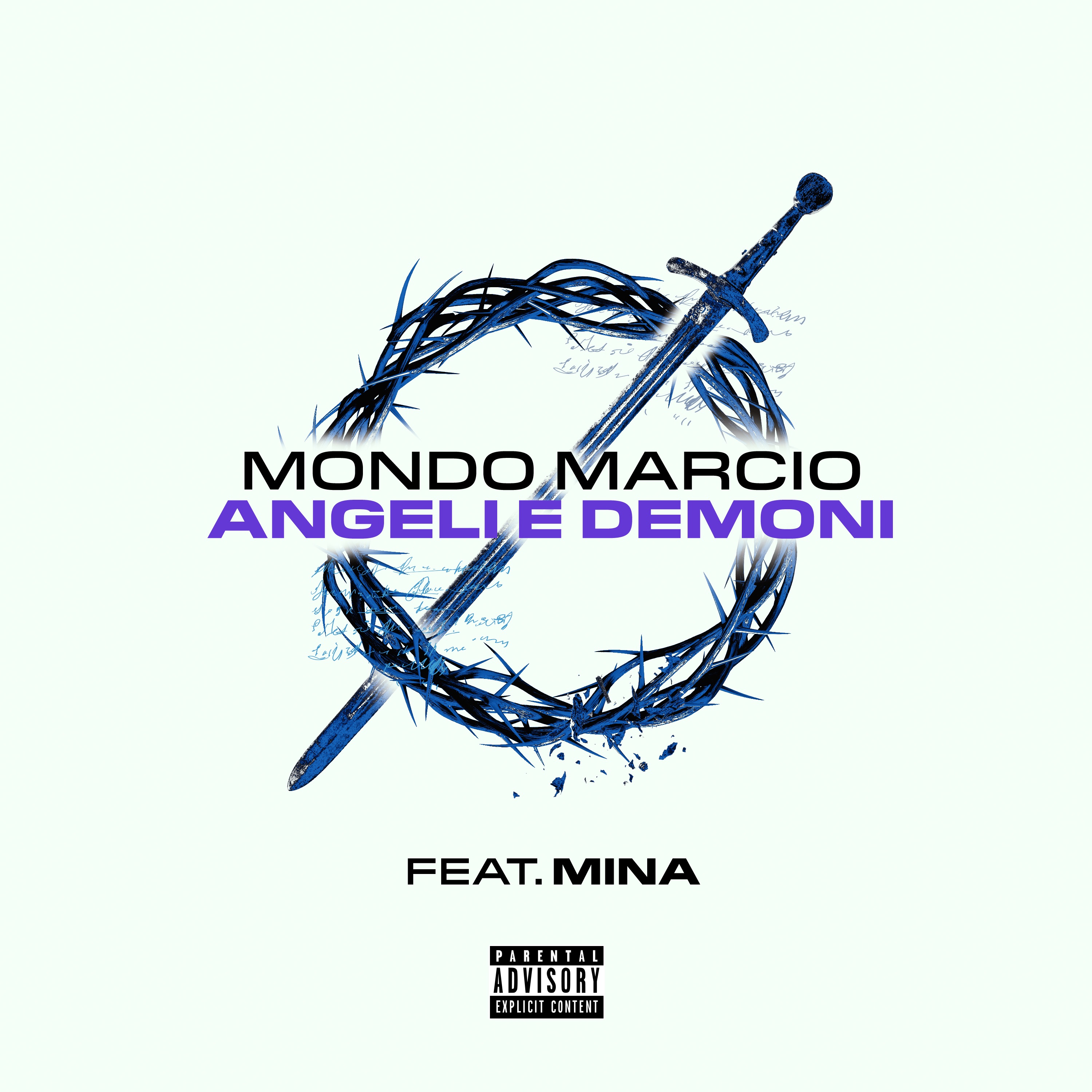 Angeli e demoni (feat. Mina) - Single album cover
