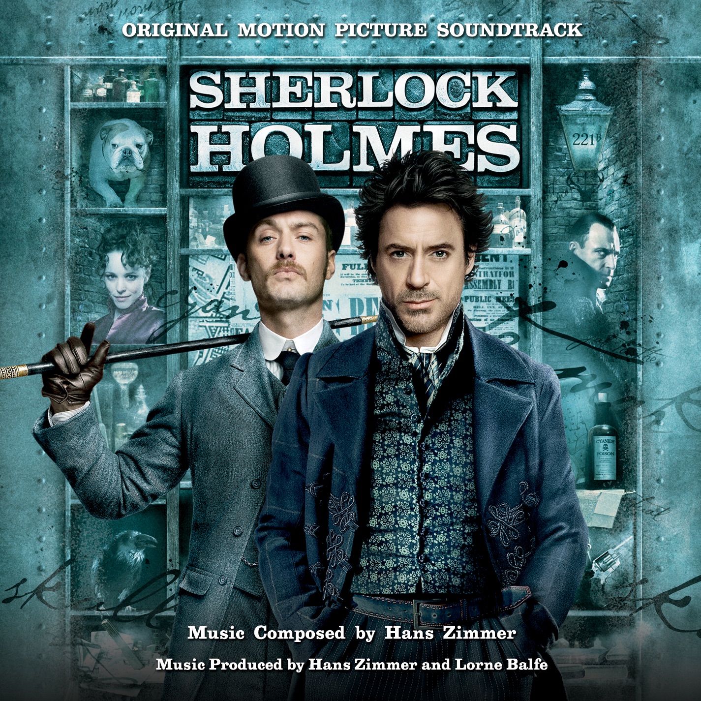 Sherlock Holmes (Original Motion Picture Soundtrack) album cover