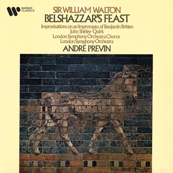 Walton: Belshazzar's Feast & Improvisations on an Impromptu of Benjamin Britten album cover