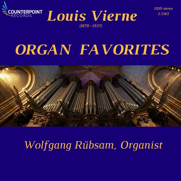 Vierne: Organ Favorites album cover