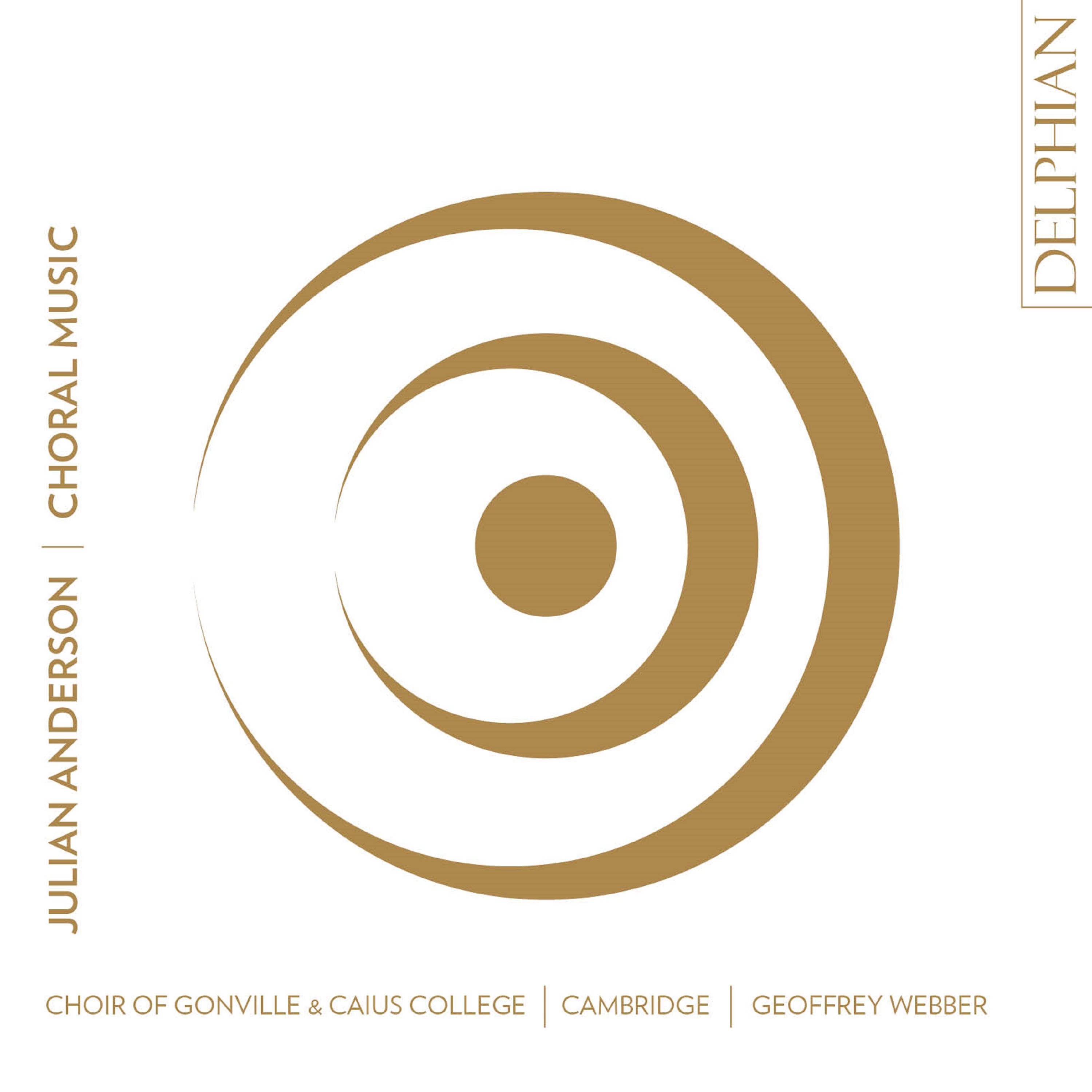 Julian Anderson: Choral Music album cover