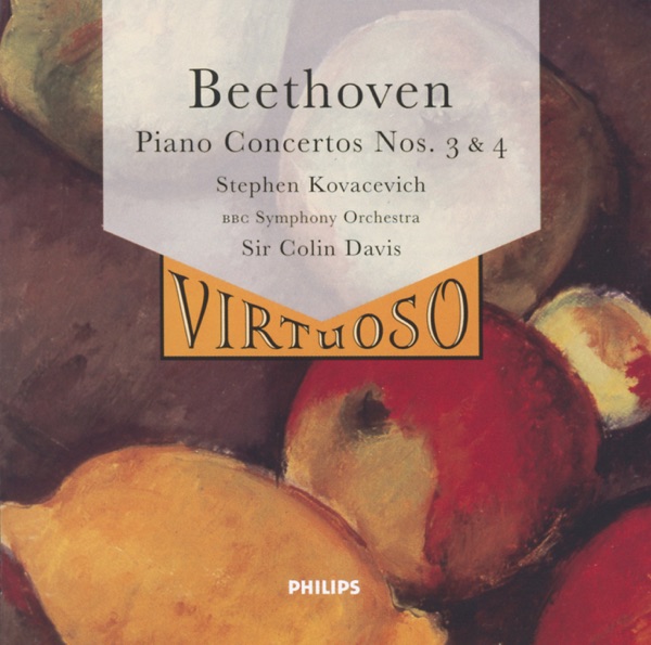Beethoven: Piano Concertos Nos.3 & 4 album cover