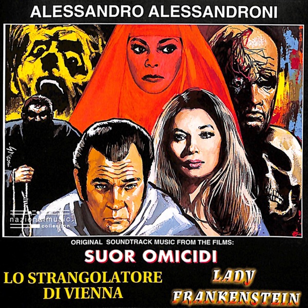 Suor Omicidi / Lo strangolatore di Vienna / Lady Frankenstein (Original Motion Picture Soundtrack) album cover