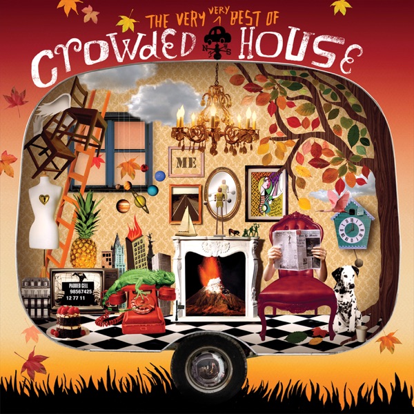 The Very Very Best of Crowded House album cover