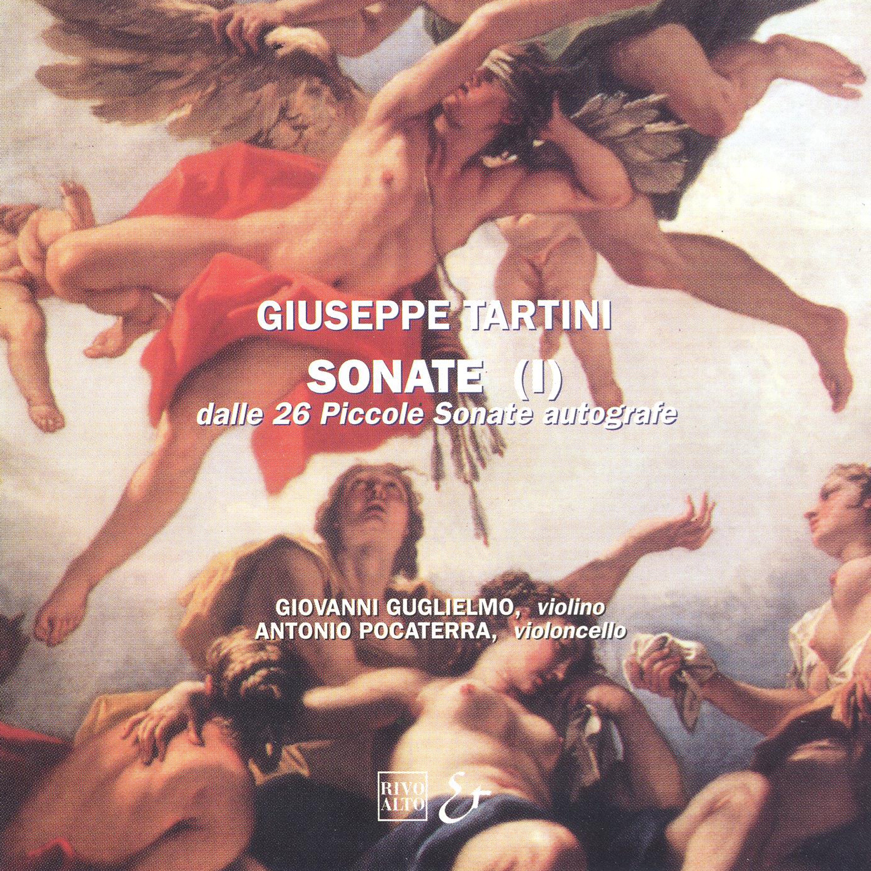 Tartini: Sonate (I) Dalle 26 Piccole Sonate autografe album cover