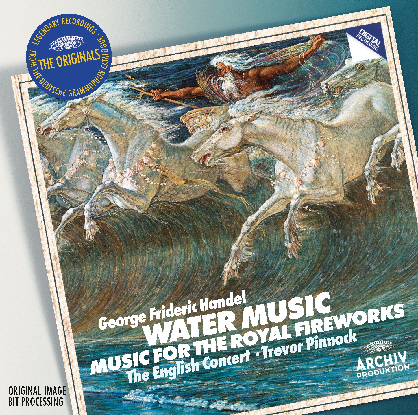 Handel: Water Music & Fireworks Music album cover