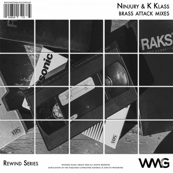 Rewind Series: Ninjury & K-Klass - Brass Attack Mixes album cover