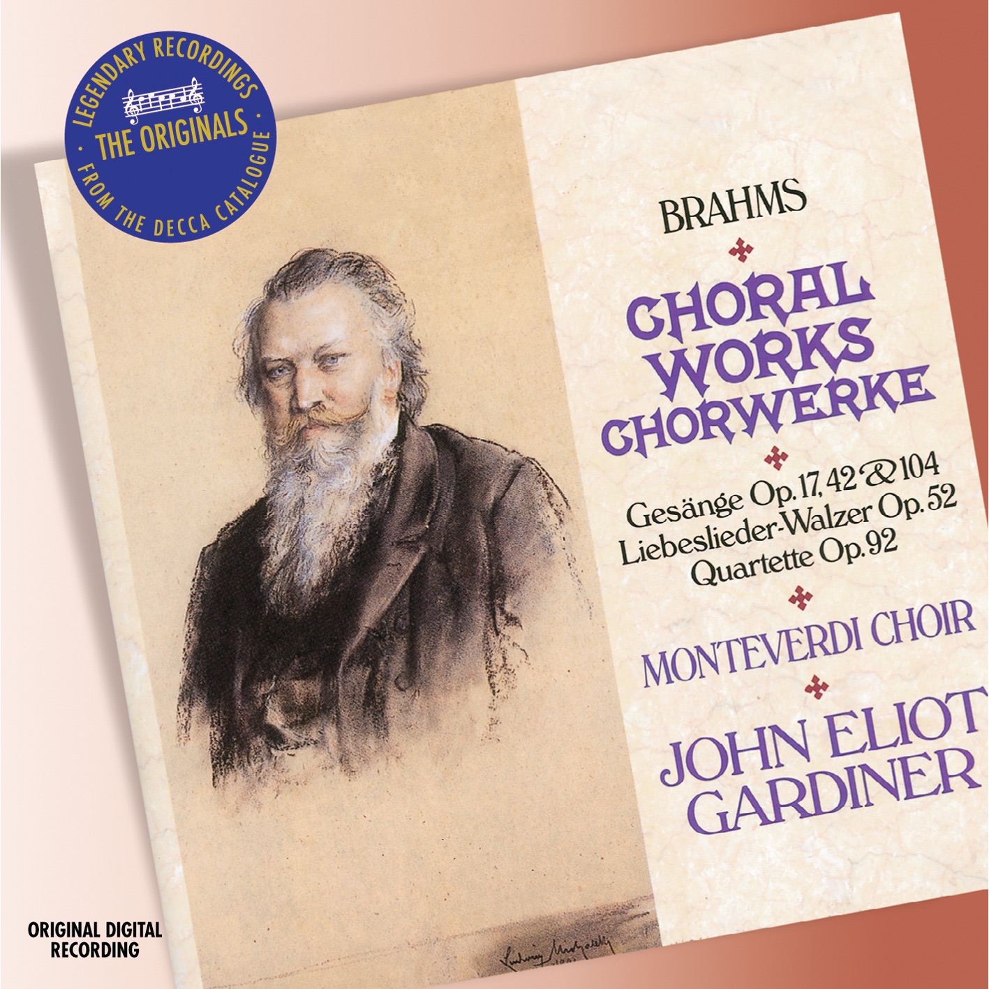 Brahms: Choral Music album cover
