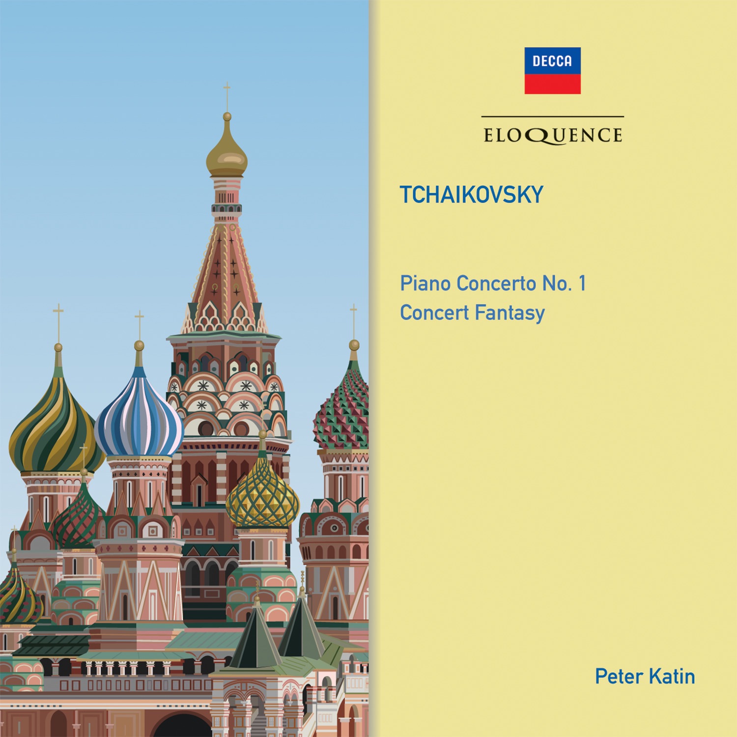 Tchaikovsky: Piano Concerto No. 1; Concert Fantasy album cover