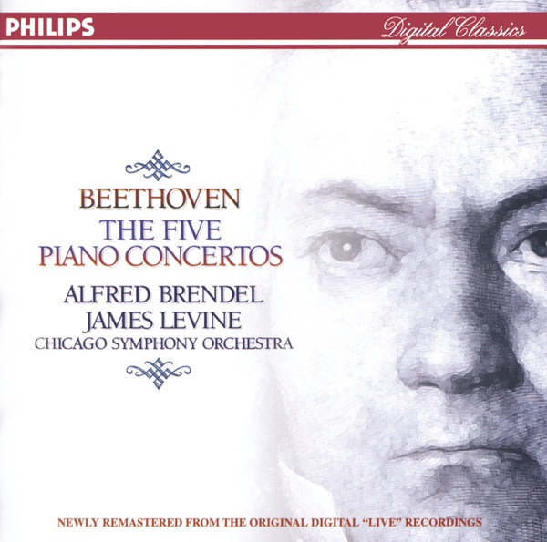 Beethoven: The Five Piano Concertos album cover