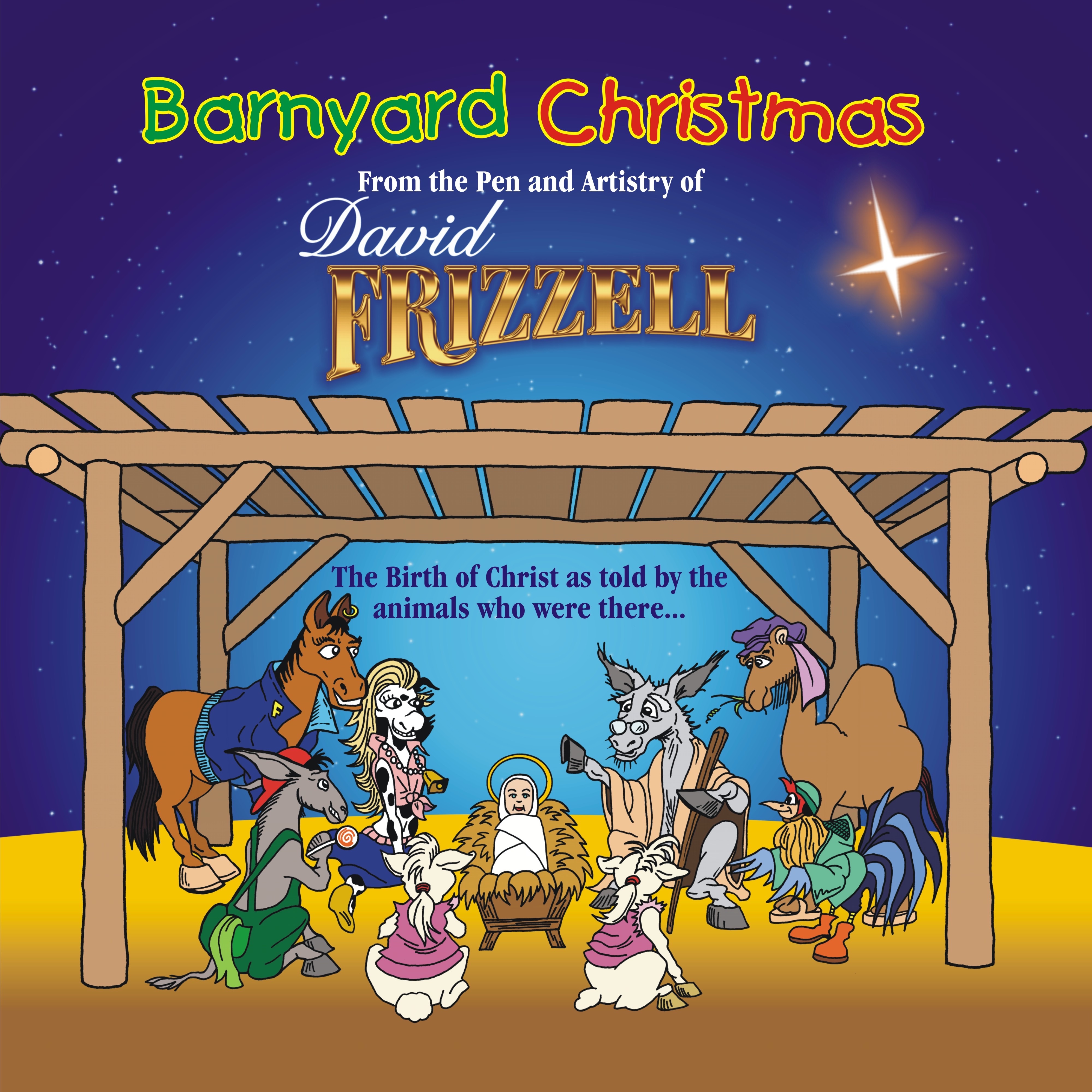 Barnyard Christmas From the Pen and Artistry of David Frizzell album cover