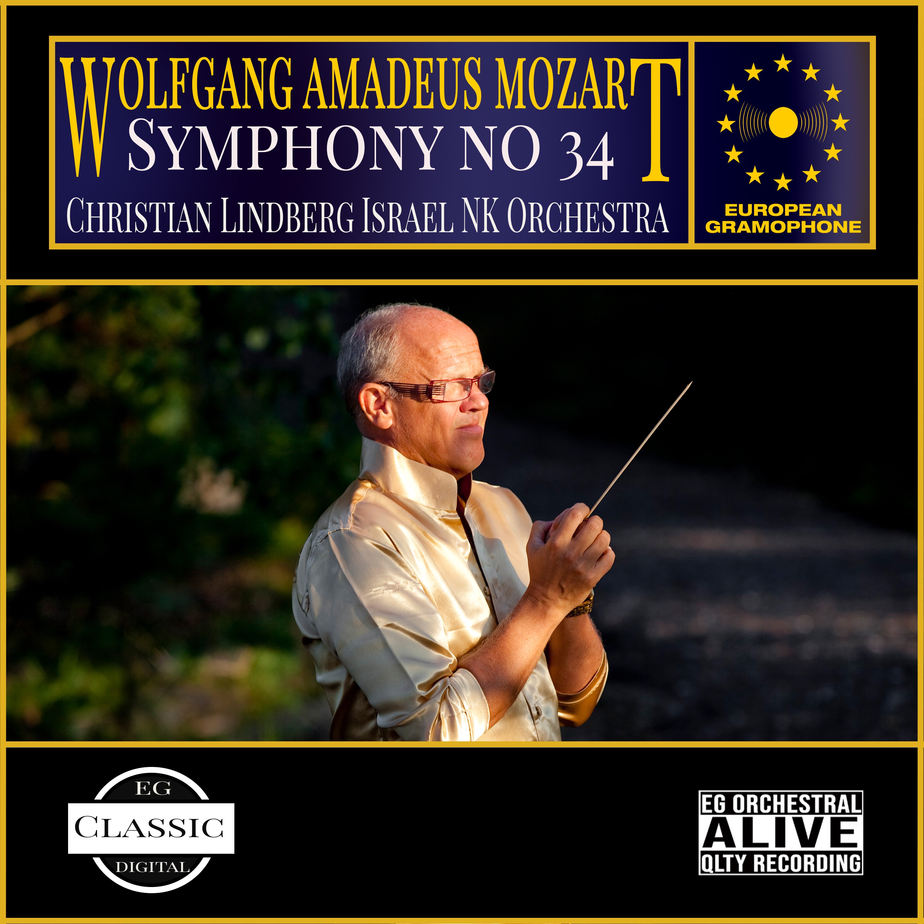 Mozart: Symphony No. 34, K. 338 album cover