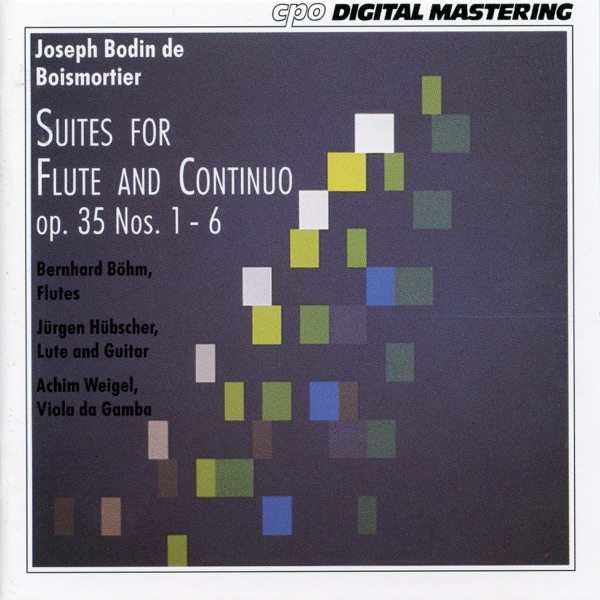 Boismortier: Suites for Flute & Continuo, Op. 35 Nos. 1-6 album cover