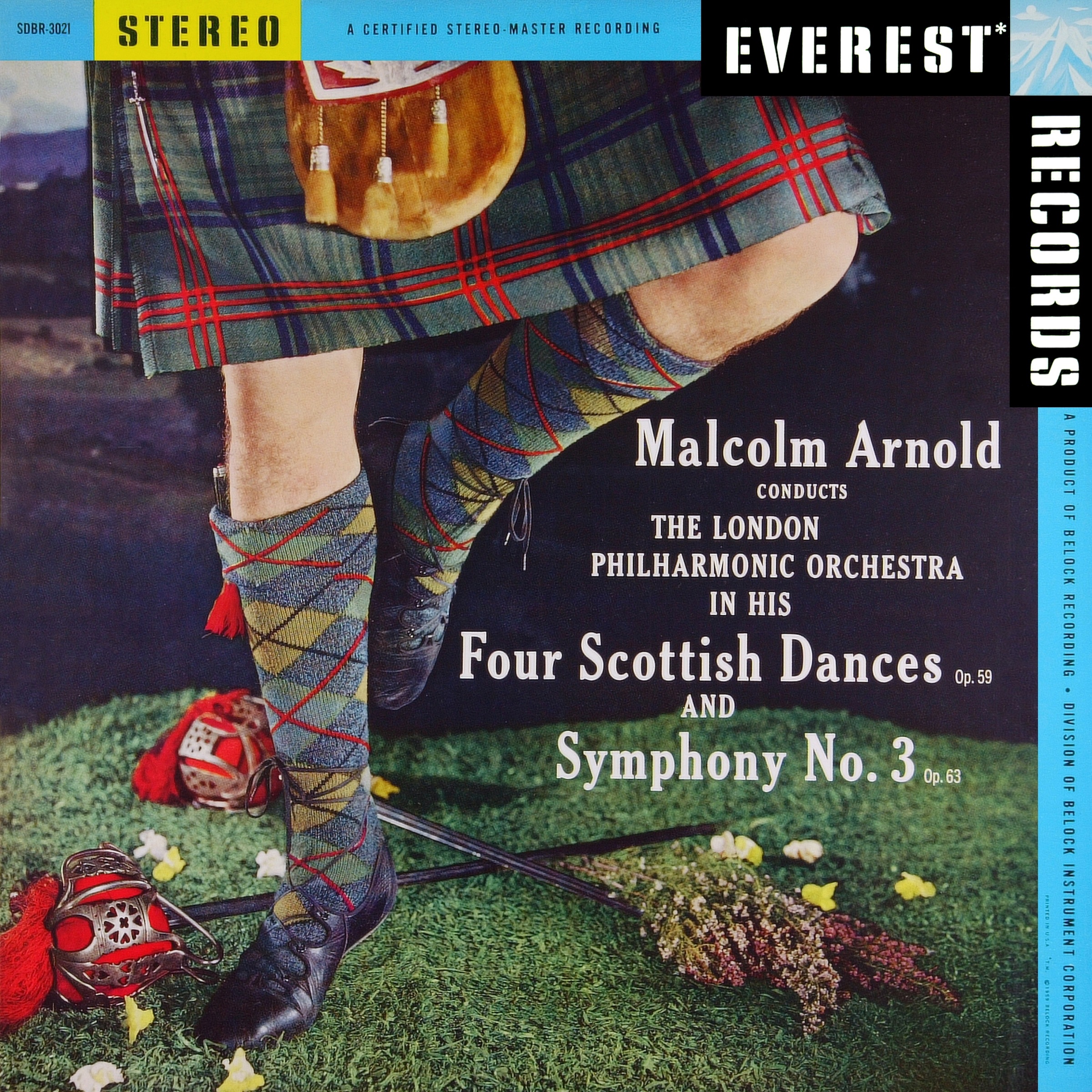 Arnold: 4 Scottish Dances & Symphony No. 3 (Transferred from the Original Everest Records Master Tap album cover