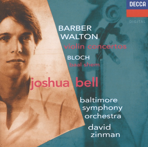Barber - Walton: Violin Concertos - Bloch: Baal Shem album cover