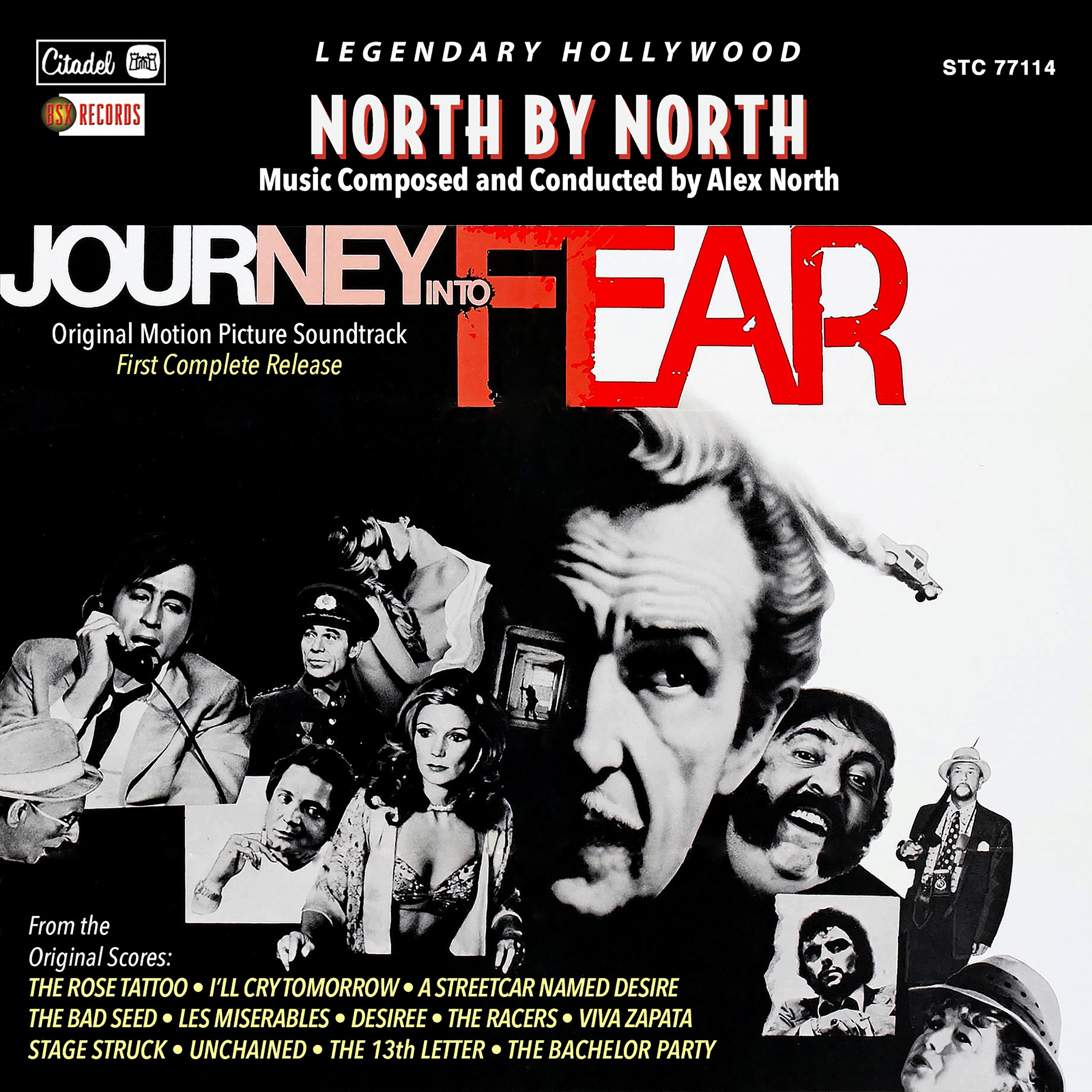 North By North / Journey Into Fear (Original Motion Picture Soundtracks) album cover