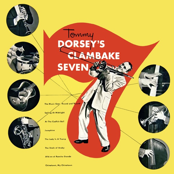 Tommy Dorsey's Clambake Seven album cover