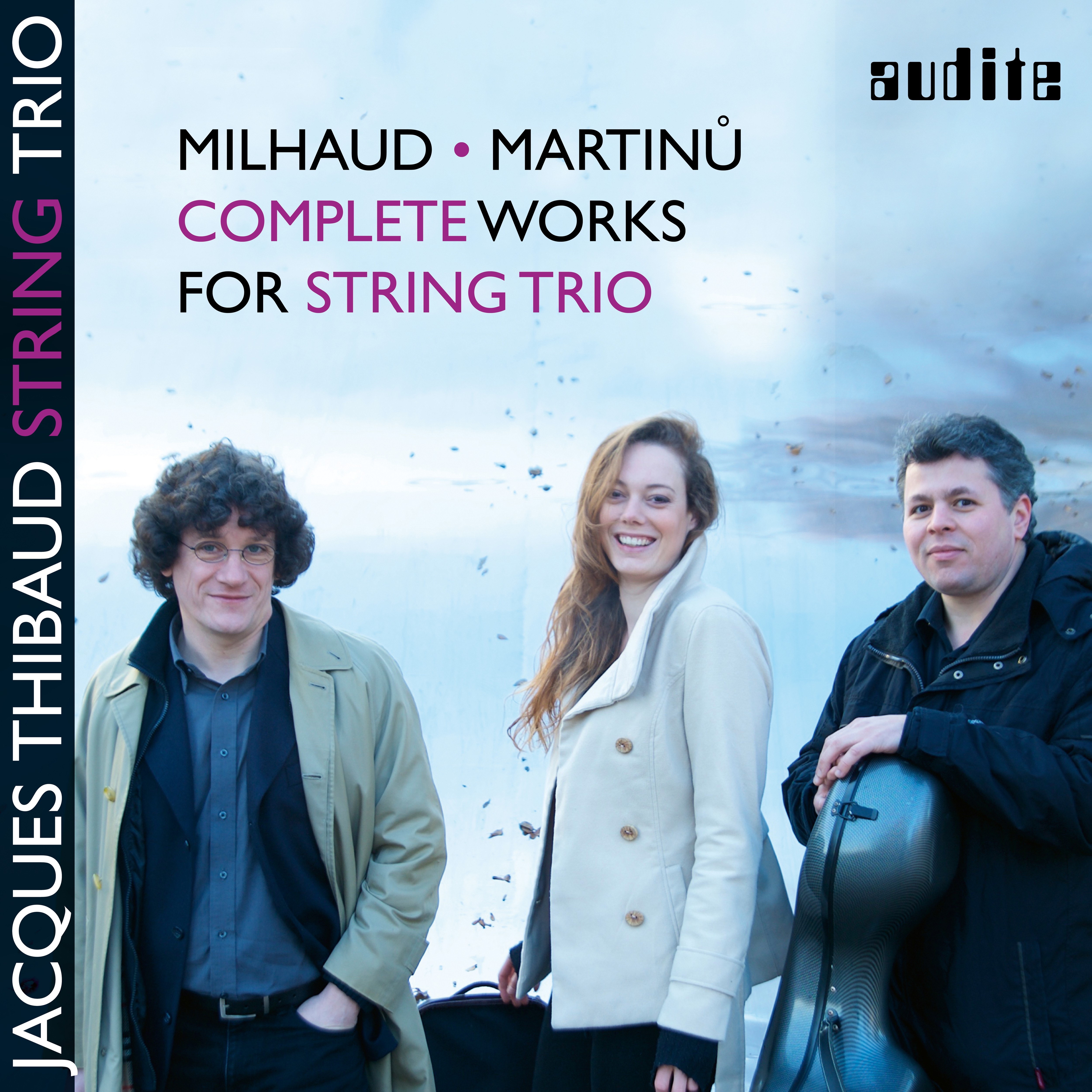 Milhaud & Martinů: Complete Works for String Trio album cover