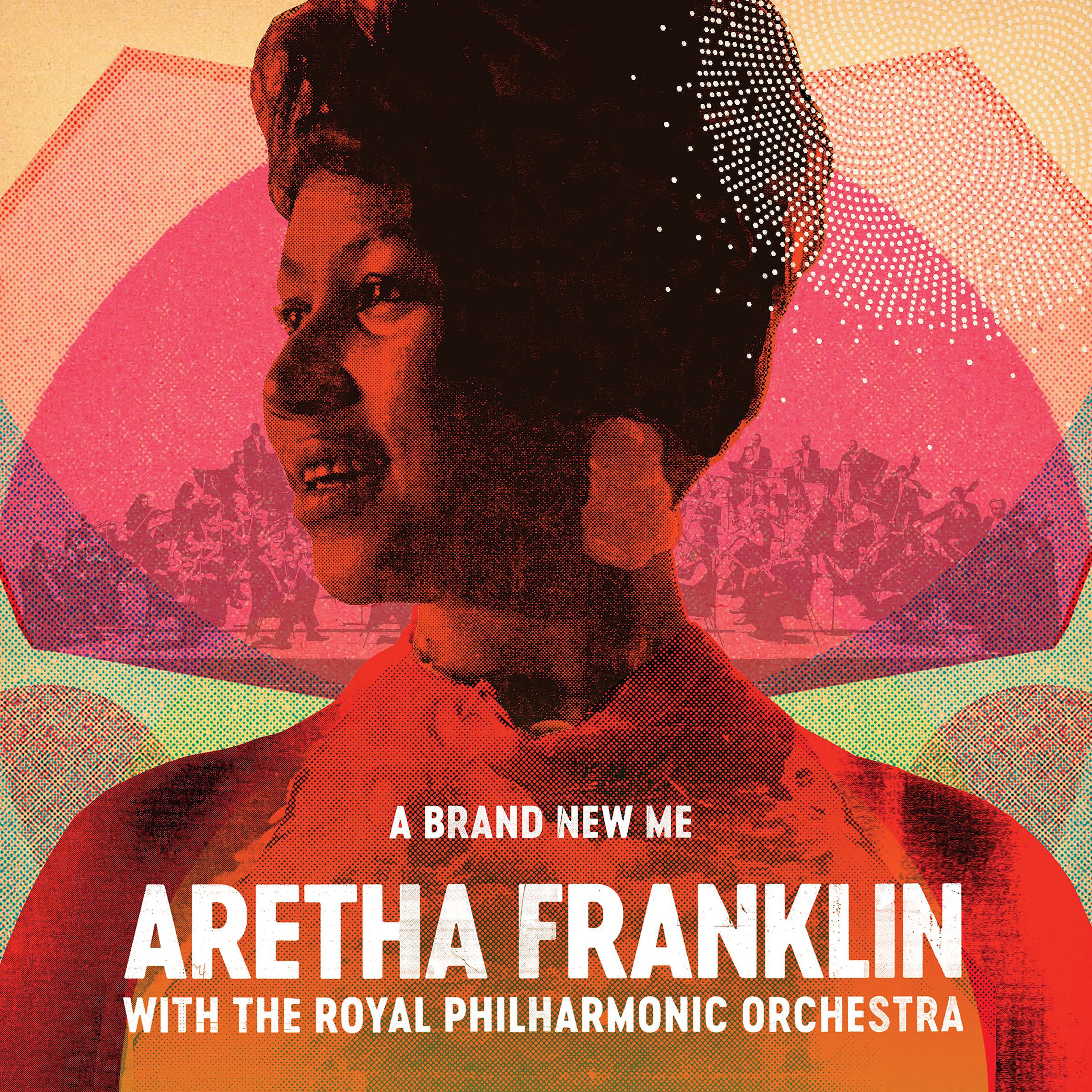 A Brand New Me: Aretha Franklin (with the Royal Philharmonic Orchestra) album cover