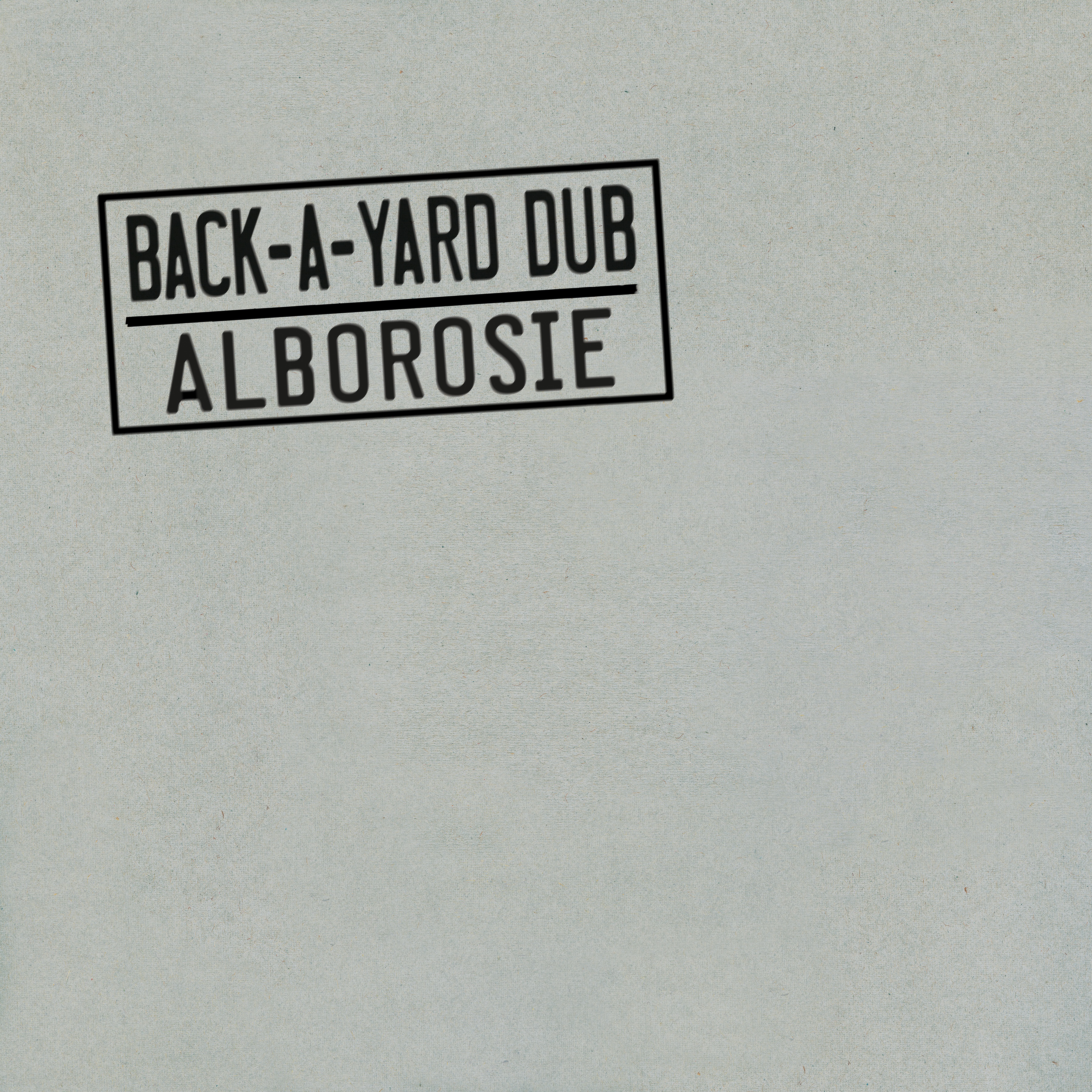 Back A Yard Dub album cover