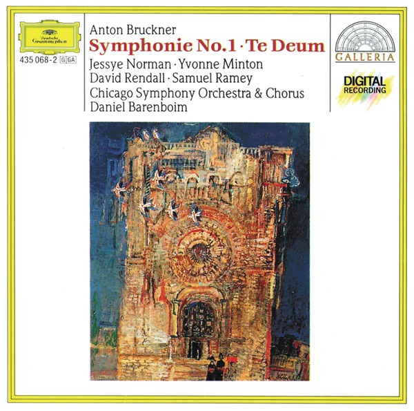 Bruckner: Symphony No. 1 - Te Deum album cover