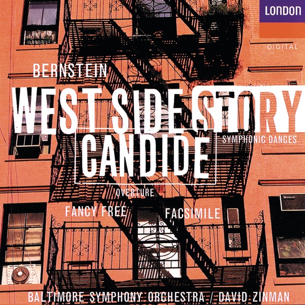 Bernstein: West Side Story Symphonic Dances; Facsimile; Fancy Free; Candide Overture album cover