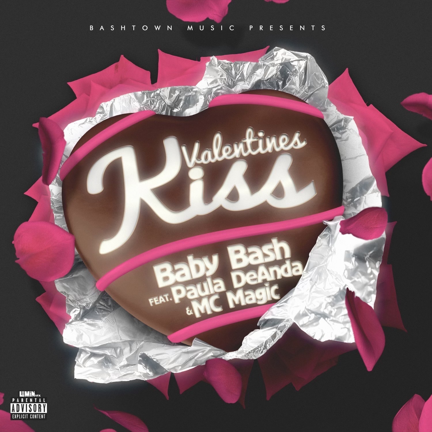 Valentines Kiss (feat. Paula DeAnda & MC Magic) - Single album cover