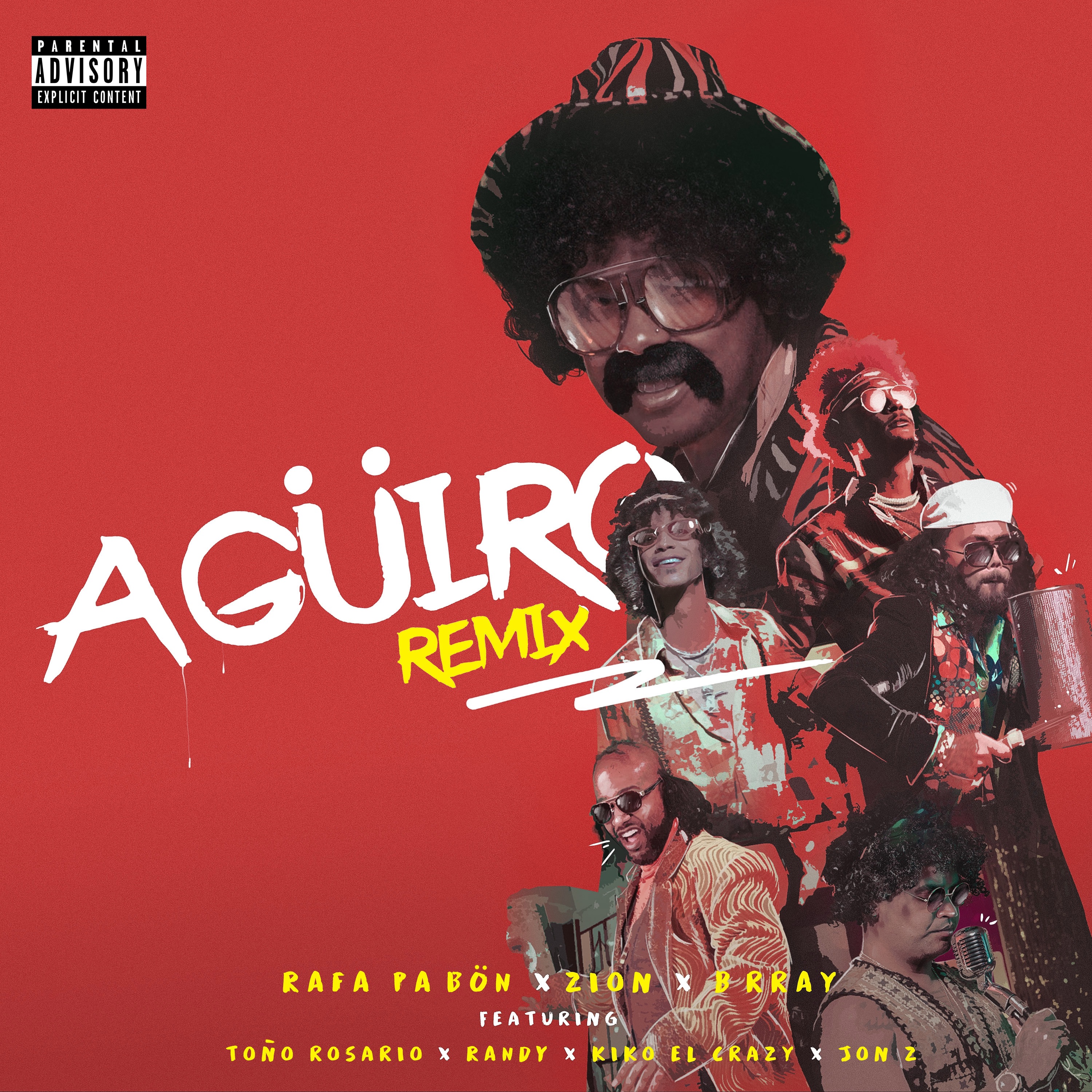 A Güiro (Remix) [feat. Randy, Toño Rosario, Jon Z & Kiko El Crazy] - Single album cover