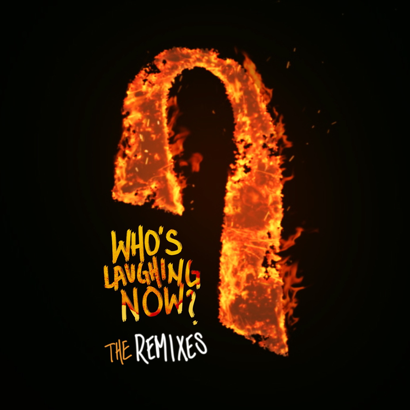 Who's Laughing Now (The Remixes) - Single album cover