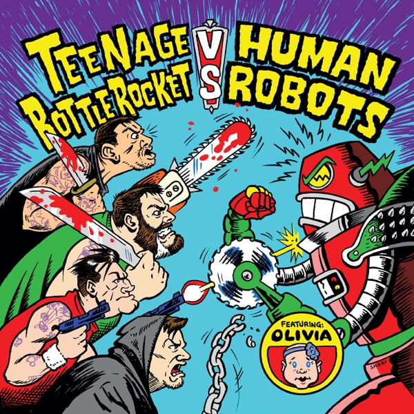 Teenage Bottlerocket vs. Human Robots - EP album cover