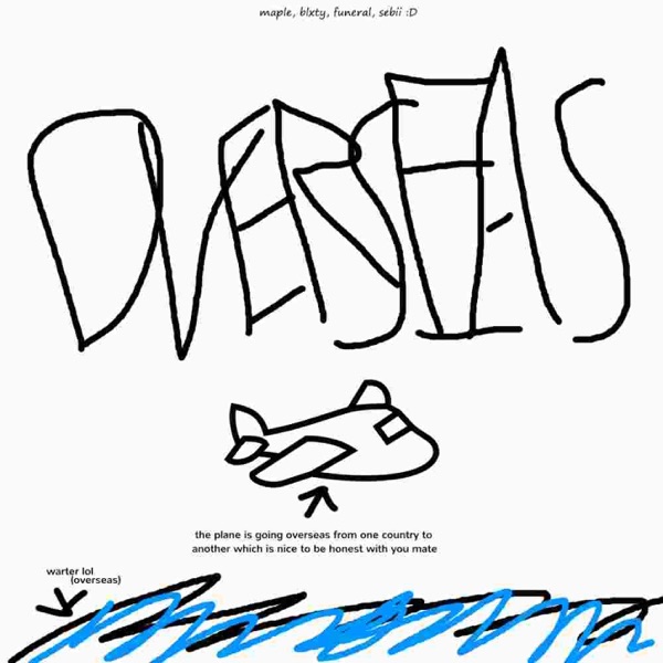 Overseas (feat. Blxty, Funeral & Sebii) - Single album cover