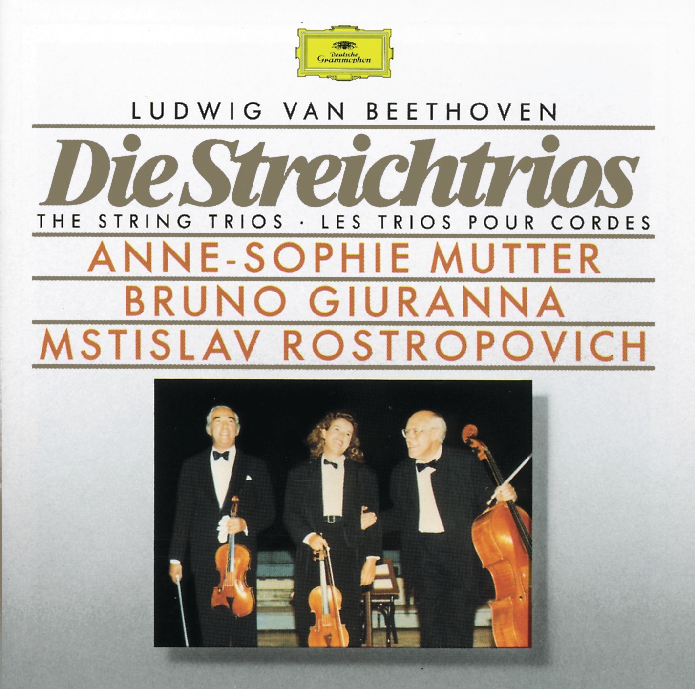 Beethoven: The String Trios album cover