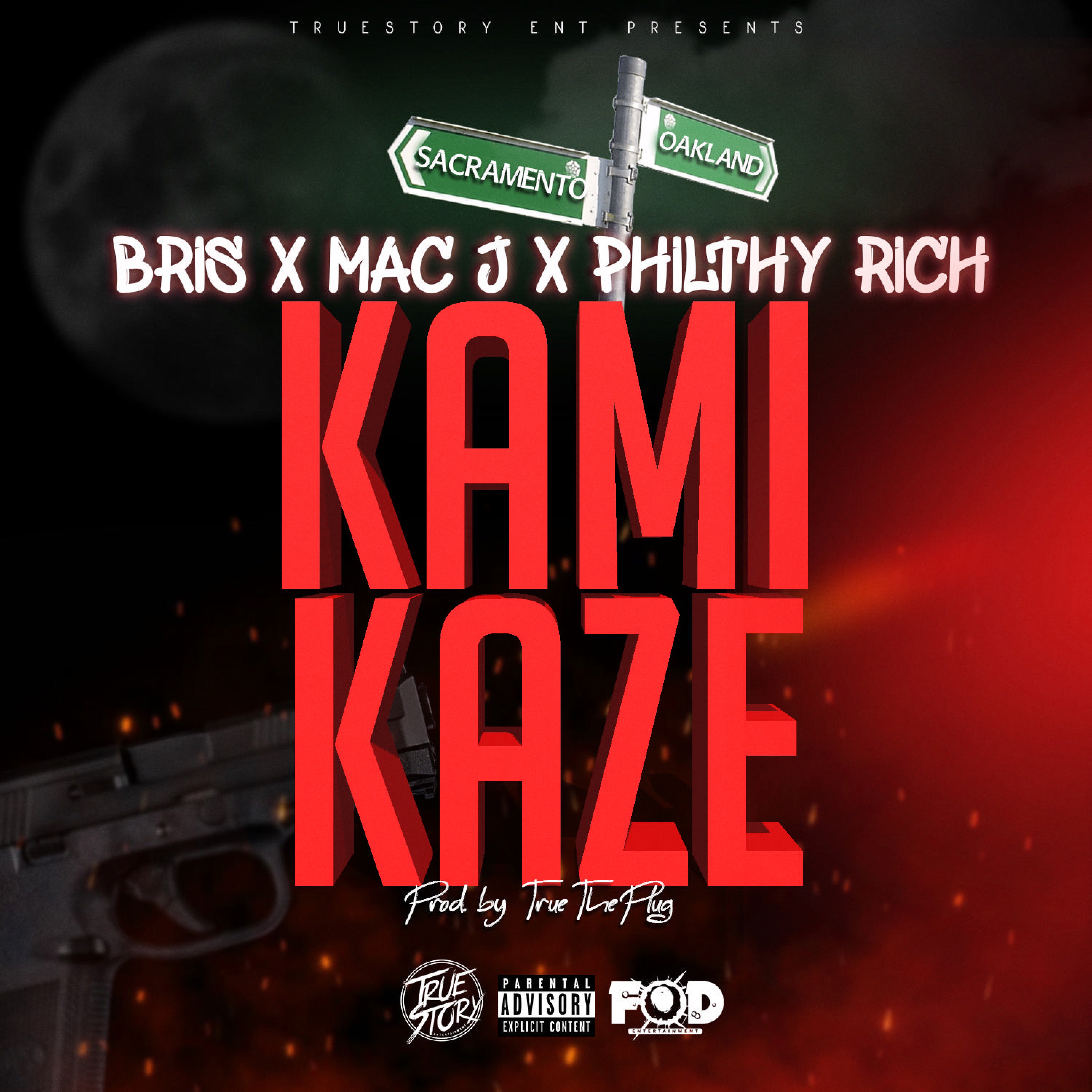 Kamikaze (feat. Mac J & Philthy Rich) - Single album cover