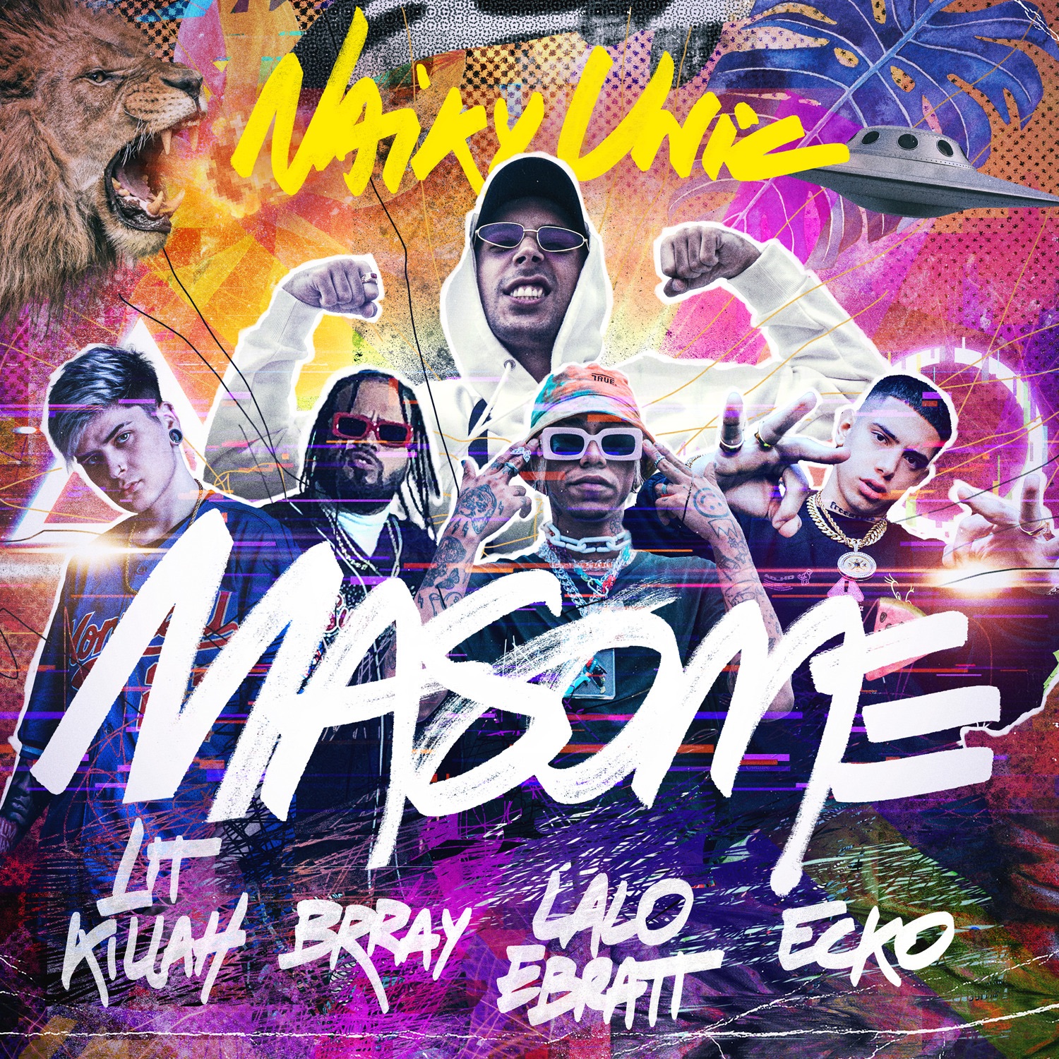 MASOME (feat. Lit Killah & Brray) - Single album cover