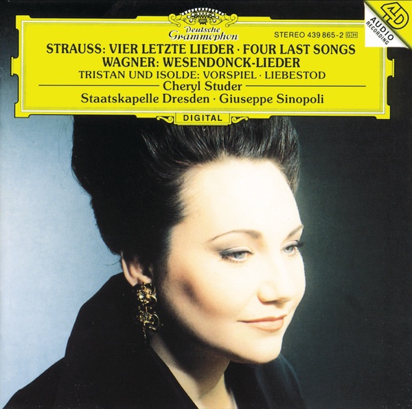 R. Strauss: Vier letzte Lieder - Wagner: Wesendonck-Lieder album cover