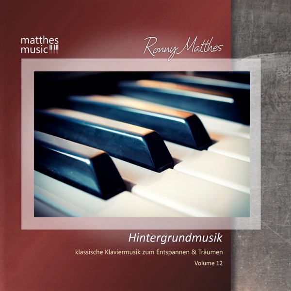 Hintergrundmusik, Vol. 12 - klassische Klaviermusik zum Entspannen und Träumen album cover