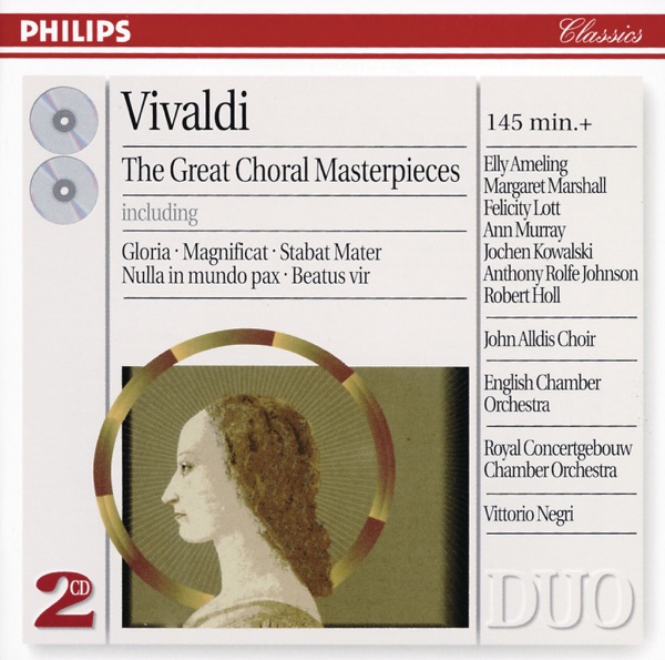 Vivaldi: The Great Choral Masterpieces album cover
