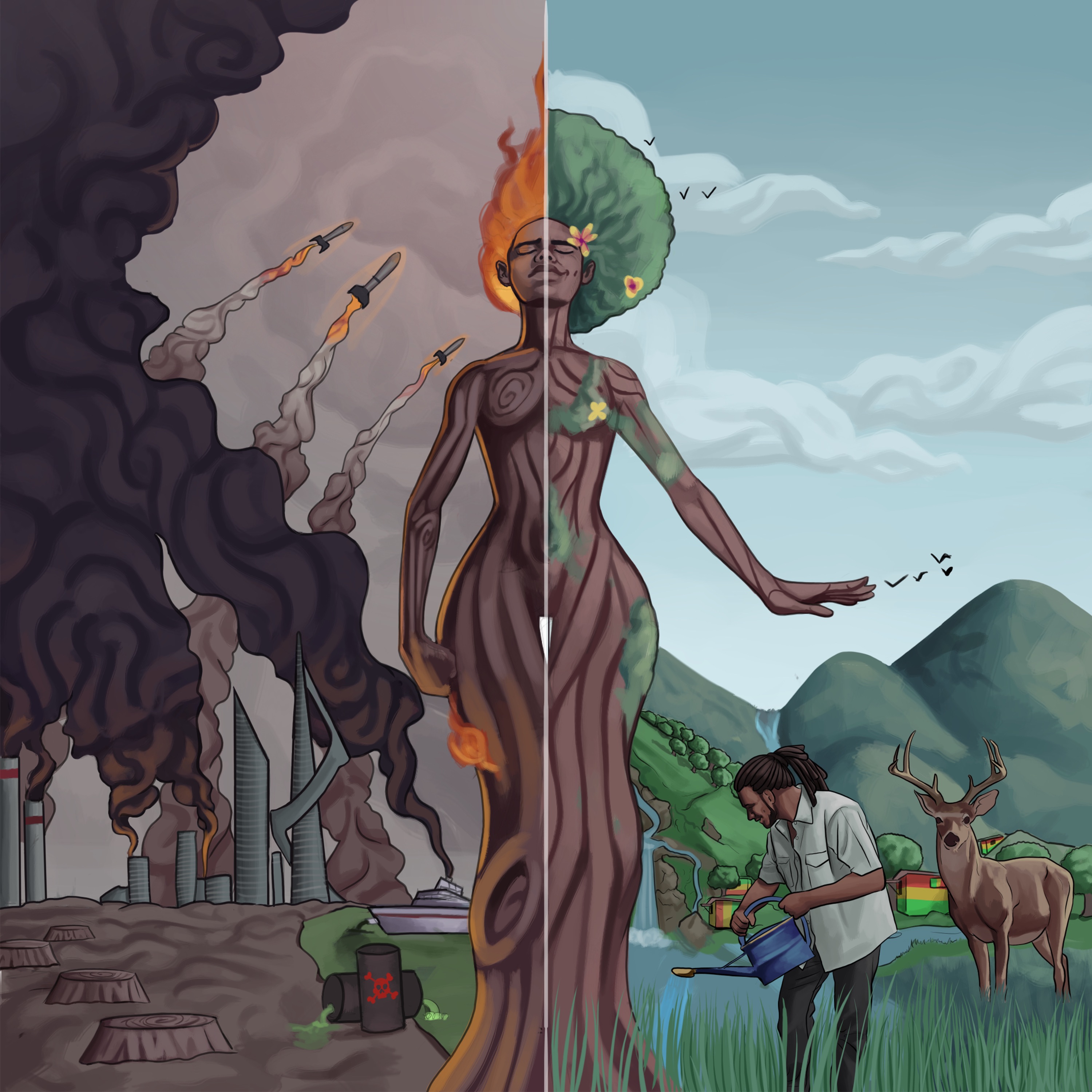 Mother Nature (feat. Julian Marley) - Single album cover