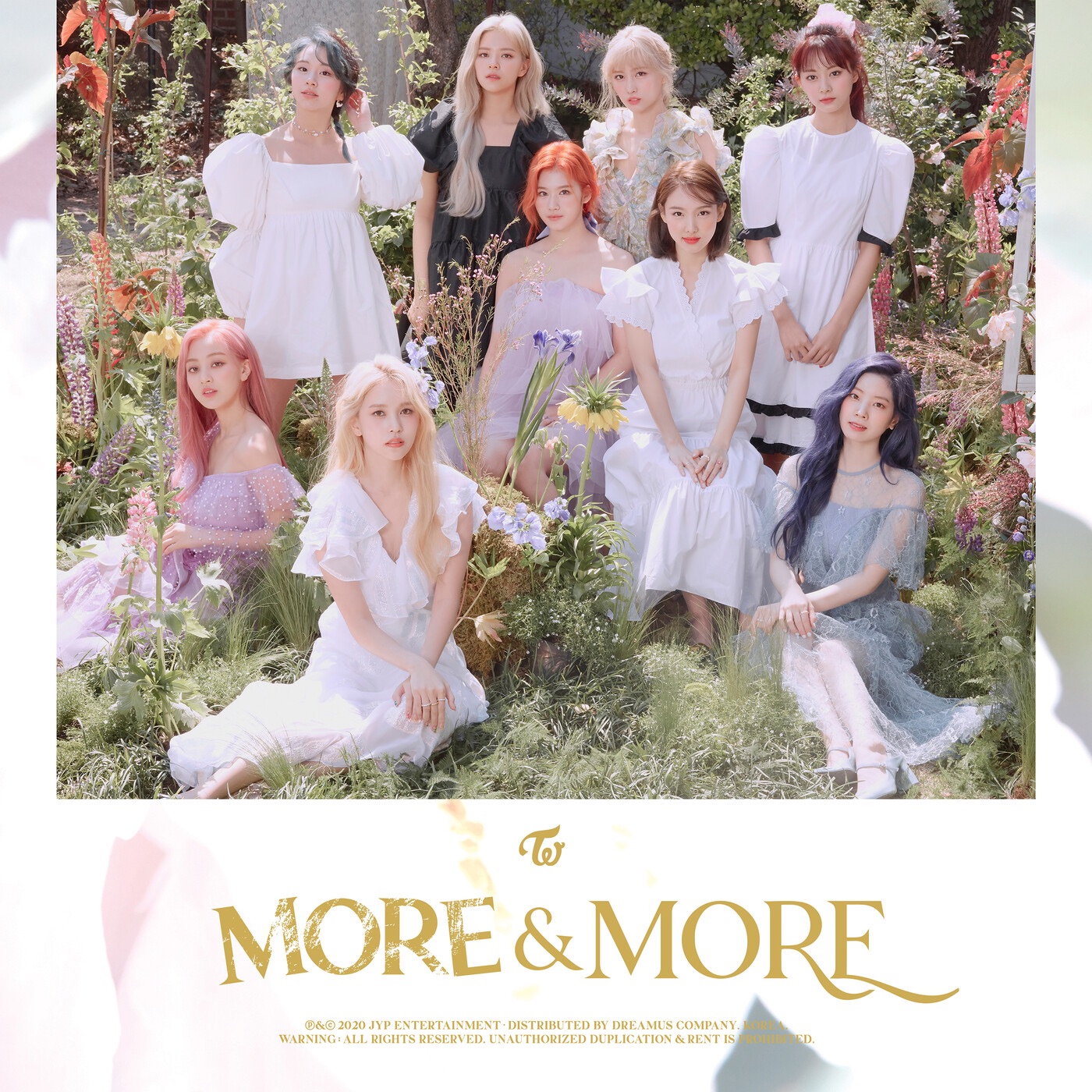 MORE & MORE (English Ver.) - Single album cover