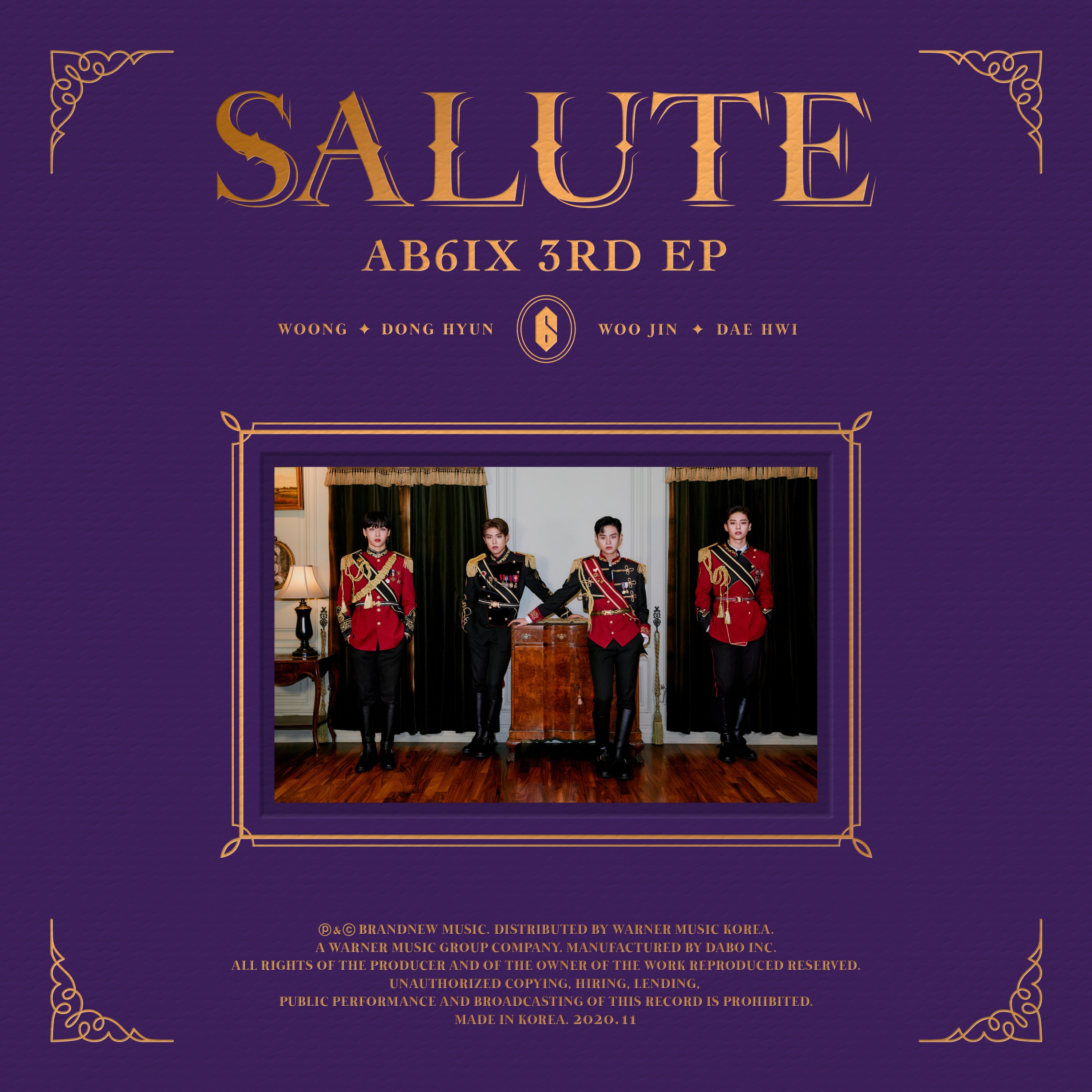 SALUTE - EP album cover