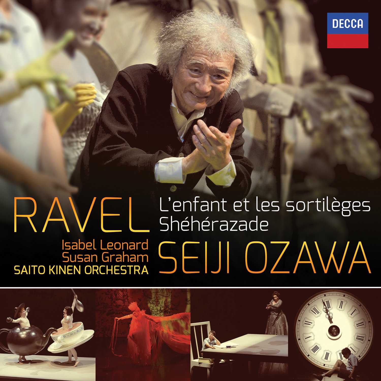 Ravel: L'enfant et les sortilèges - Shéhérazade album cover