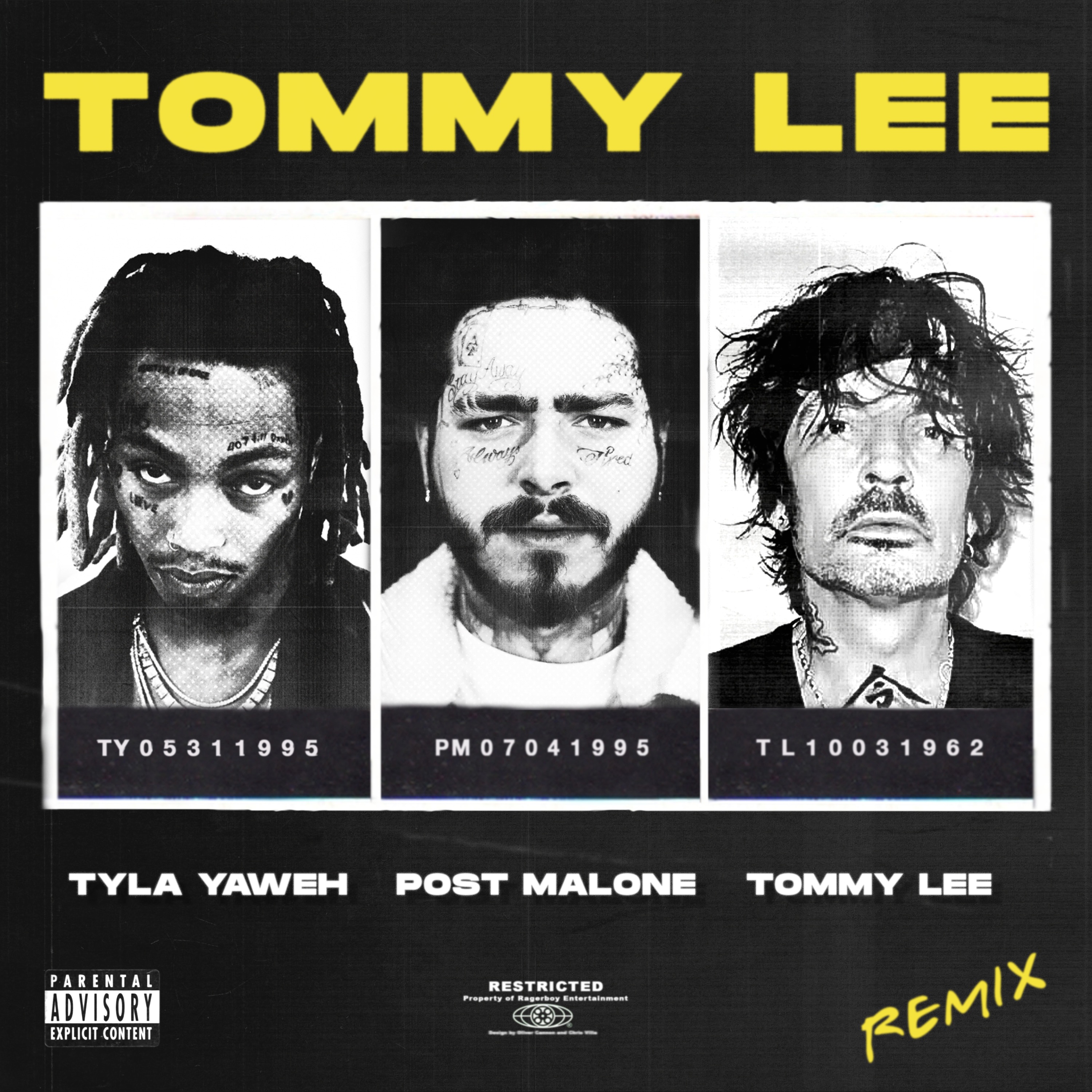 Tommy Lee (feat. Post Malone) [Tommy Lee Remix] - Single album cover