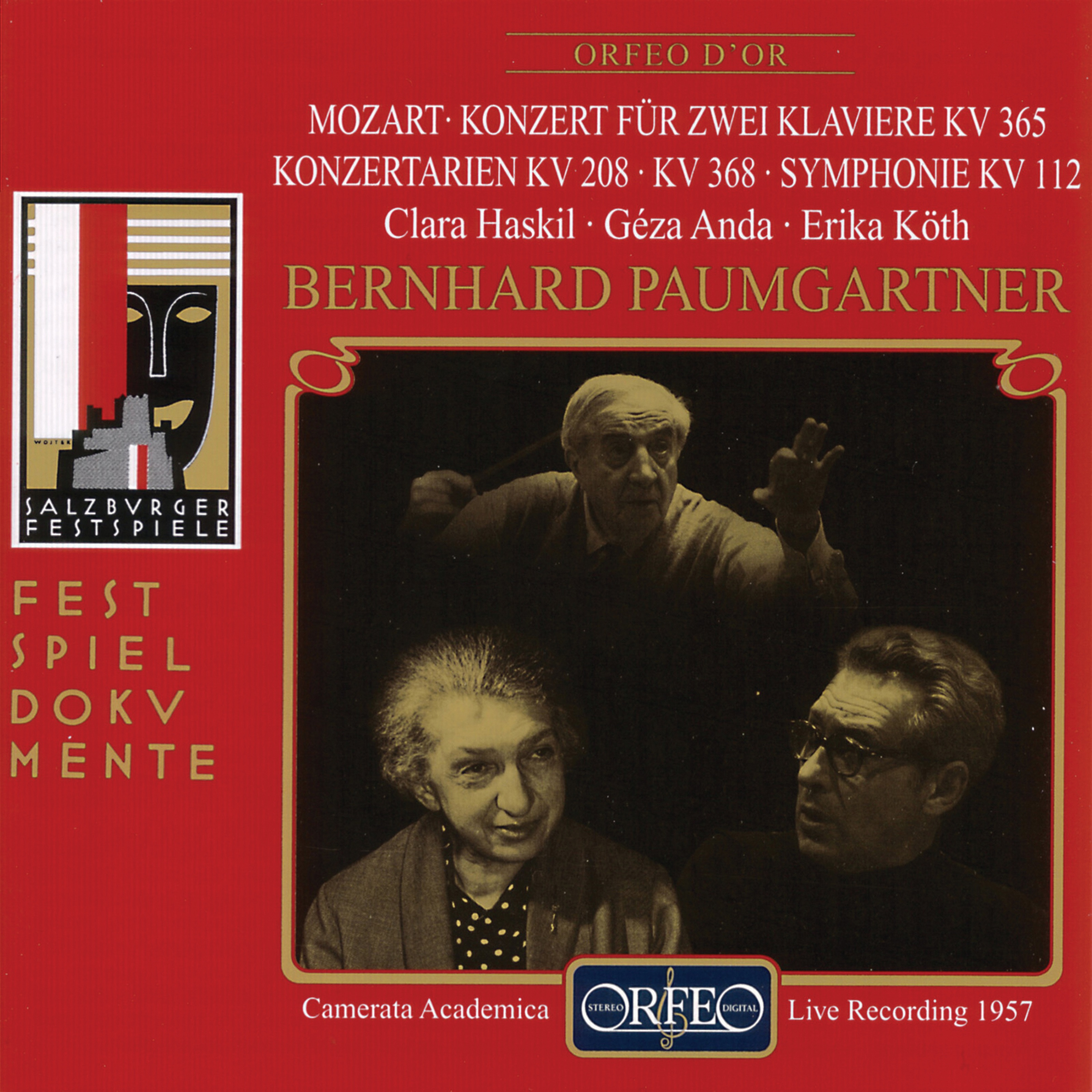 Mozart: Piano Concerto No. 10, Il rè pastore, Ma che vi fece & Symphony No. 13 album cover
