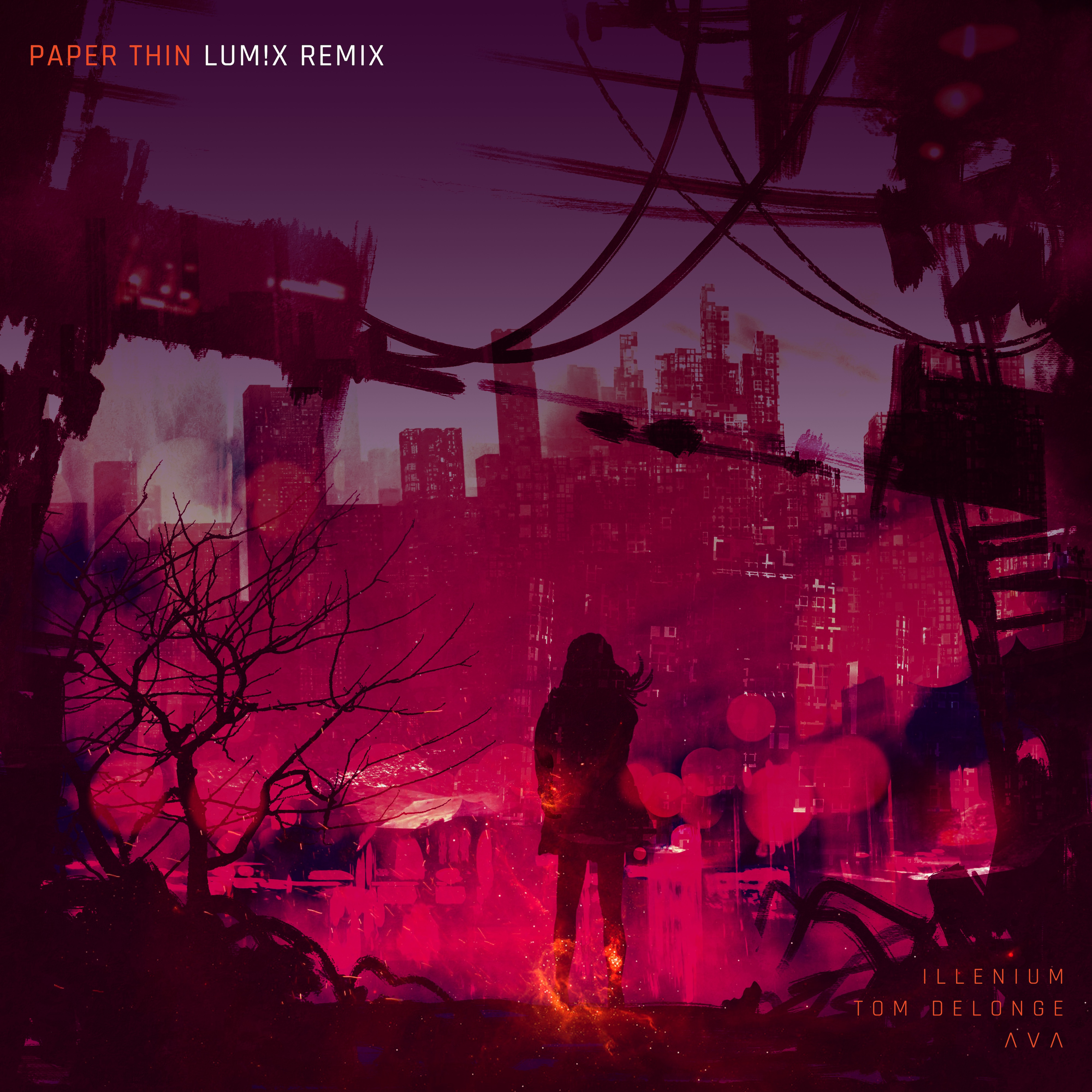 Paper Thin (LUM!X Remix) - Single album cover