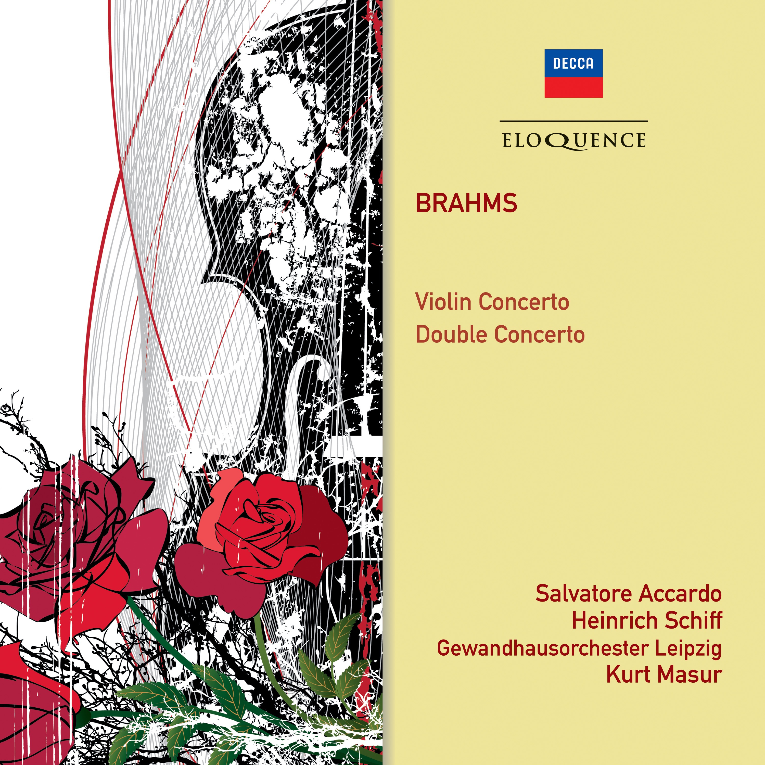 Brahms: Violin Concerto & Double Concerto album cover