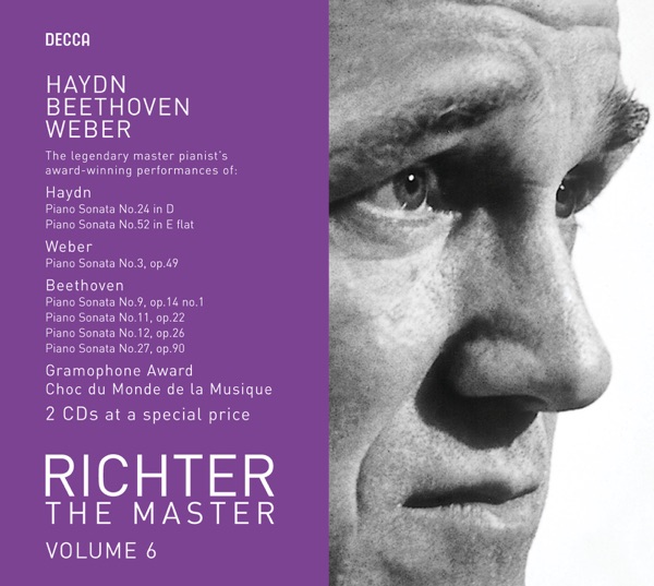 Richter Plays Haydn, Weber & Beethoven, Vol. 6 album cover