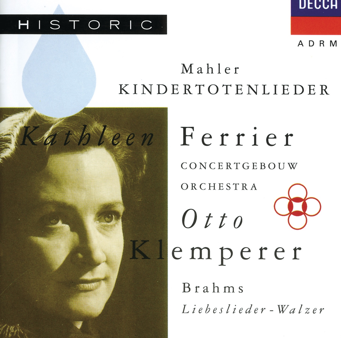 Mahler: Kindertotenlieder album cover