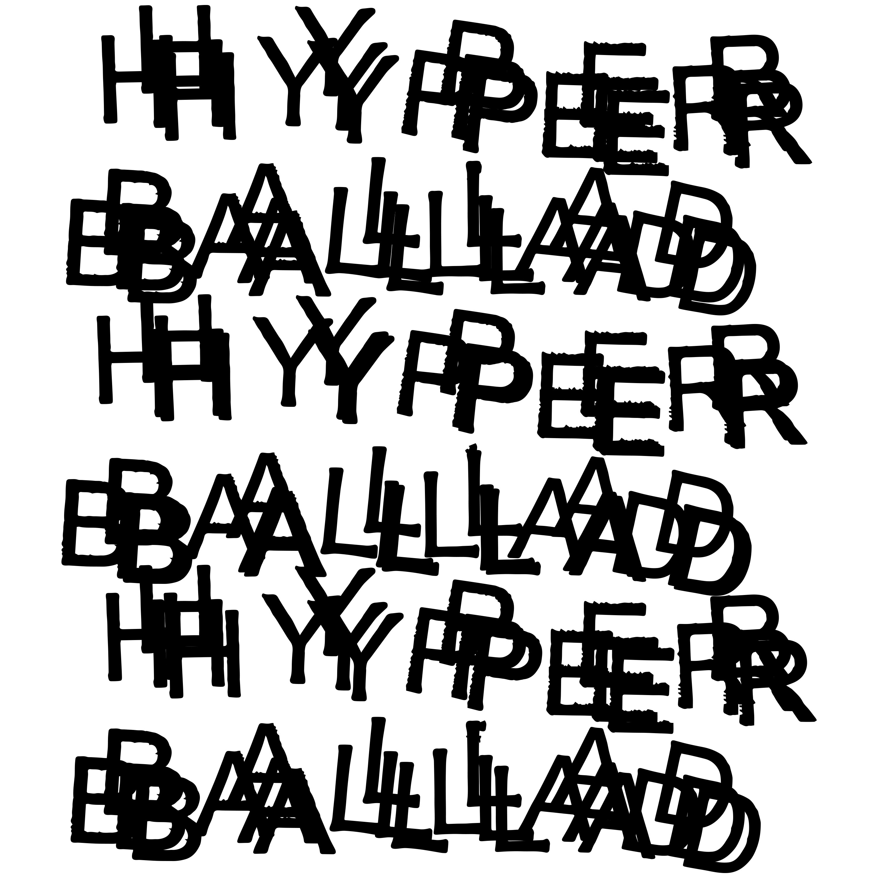 Hyperballad (feat. Jana Hunter) - Single album cover