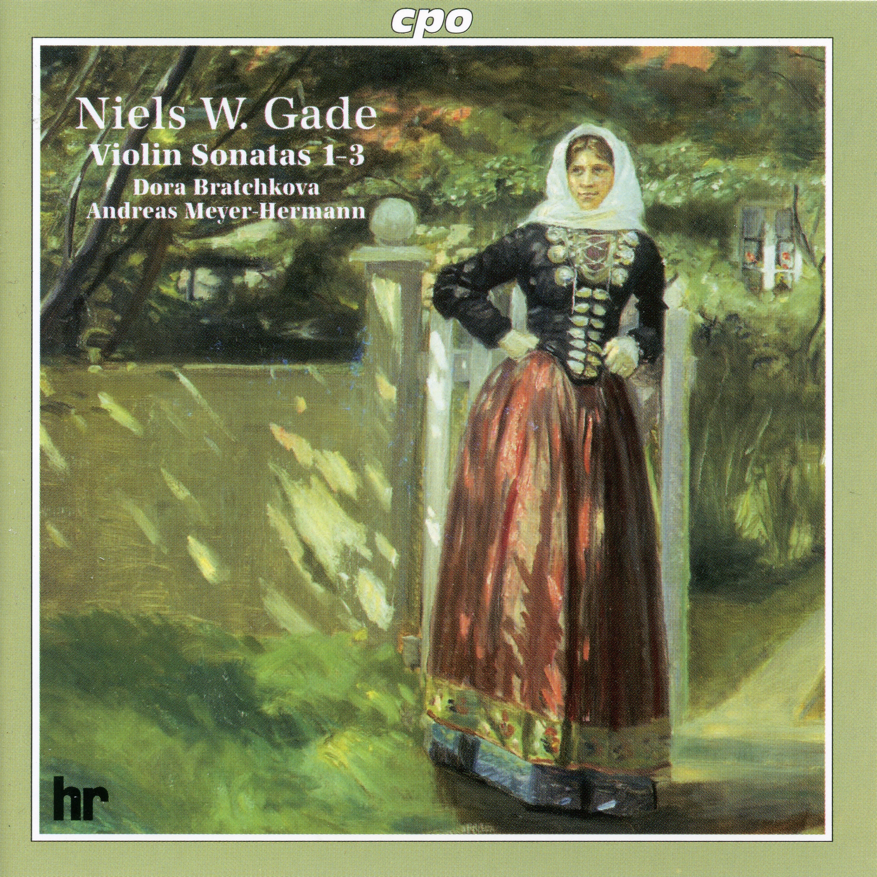Gade: Violin Sonatas Nos. 1-3 album cover