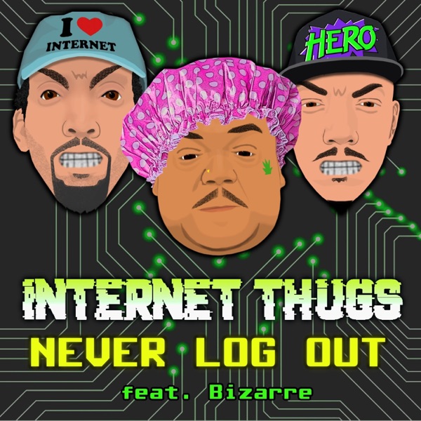 Never Log Out (feat. Bizarre) - Single album cover